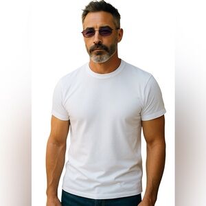 PEEPERS SAMMANN +3.25 WIRE RIMMED SQUARE READING SUNGLASSES WITH CASE